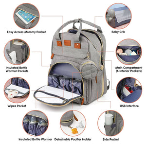 #1 Super Parent Diaper Backpack